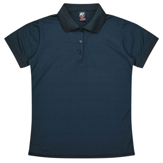 Edgecliff Womens Polos Navy